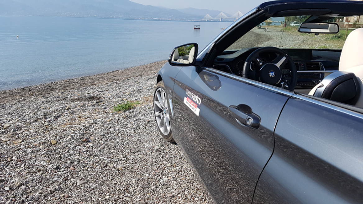 BMW 430 cabrio: Μια βόλτα στη δυτική ακτή της Πελοποννήσου!